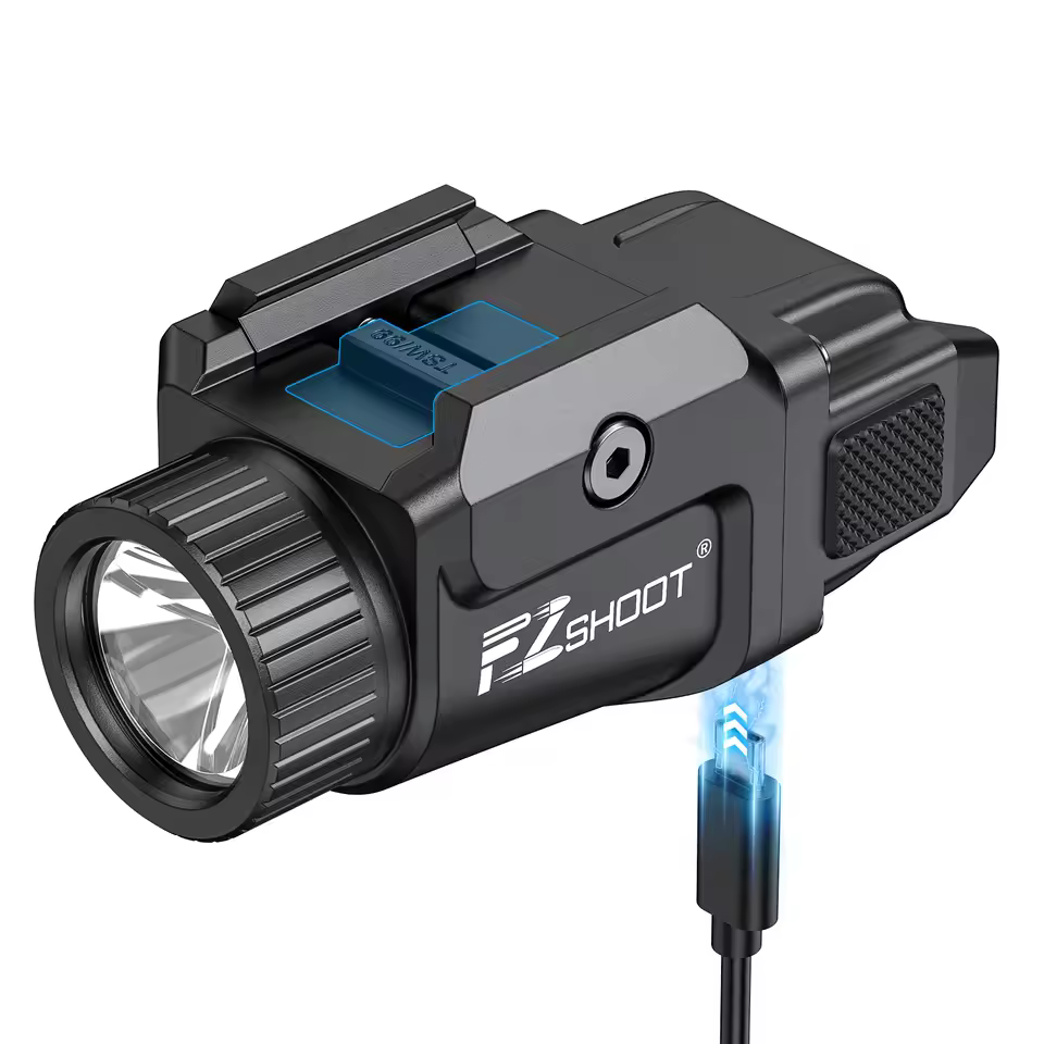 Linterna de pistola EZshoot de 500 lumenes